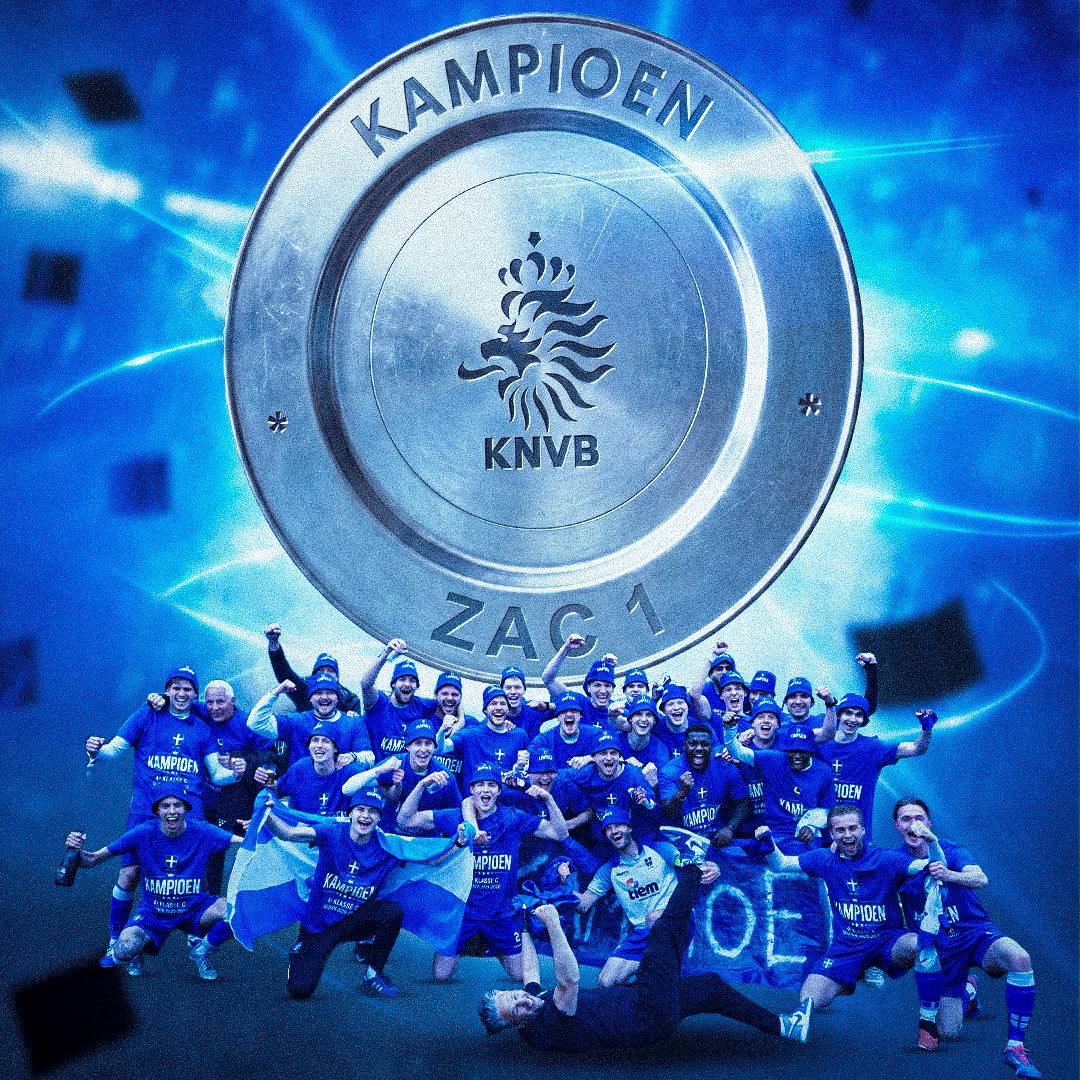 ZAC 1 is kampioen en promoveert in stijl